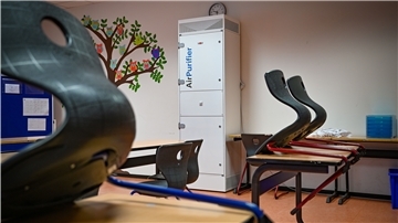 Luftfilter im Klassenzimmer
