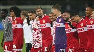 Nach dem 5:0-Kantersieg in Münster ist beim VfB das Lächeln zurück.  