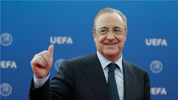 Bericht: Real bereitet Milliarden-Klage gegen UEFA vor Nach einem weiteren juristischen Erfolg im Streit mit der UEFA um die Super League will Real Madrid unter Club-Präsident Florentino Pérez Schadensersatz geltend machen.