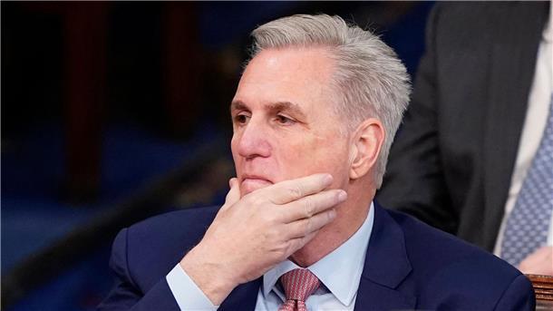 Debakel für Republikaner im neuen US-Kongress Nachdenklich: Kevin McCarthy während der zweiten Runde der Wahl.