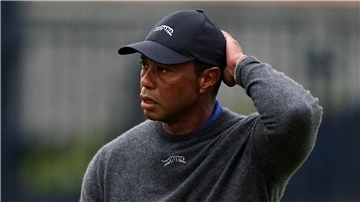 Nächste schwere Verletzung: Tiger Woods hat einen Riss der Achillessehne erlitten.