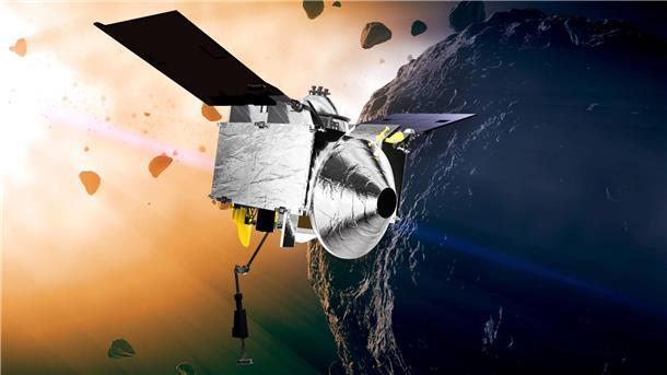 Sonde „Osiris-Rex“ soll Asteroiden-Probe über Erde abwerfen Nasa-Raumsonde Osiris-Rex soll die Probe von einem Asteroiden über der Erde abwerfen.