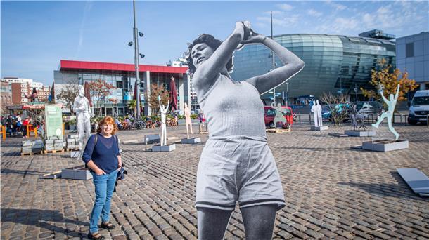 Nelly Neppach, die deutsche Tennismeisterin von 1925.