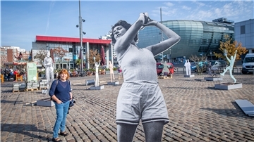 Nelly Neppach, die deutsche Tennismeisterin von 1925.