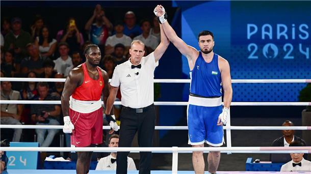 Bronze-Boxer Tiafack erhält „Vorgeschmack“ auf Profikarriere Nelvie Tiafack verliert den Halbfinal-Kampf.