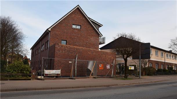 Neue Wohnungen sind auch im vorderen Bereich der Straße Auf dem Quabben entstanden.