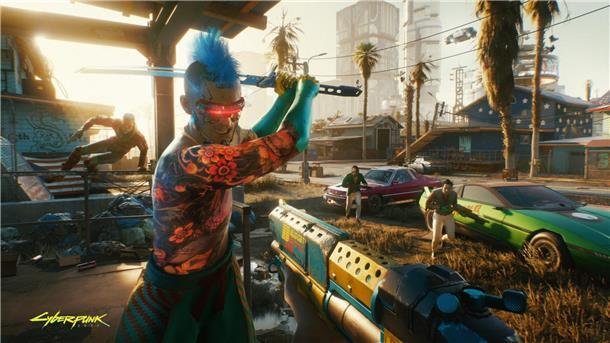 Cyberpunk 2077 mit neuem Update: Lohnt sich das Game nach fünf Jahren noch? Nicht nur Cyber-Psychos wollen „V“ an den Kragen.