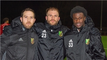 Nico Matern, Fabio Parduhn und Daniel Owusu kamen in der Winterpause mit großen Ambitionen nach Heeslingen. Parduhn zieht zur neuen Saison weiter, er geht nach Hamburg in die Regionalliga.