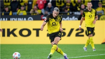 Nico Schlotterbeck hofft auf DFB-Rückkehr. (Archivbild)