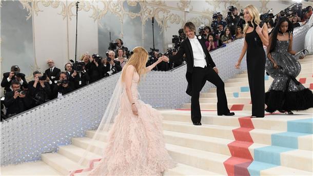 Nicole Kidman und Keith Urban bei der Eröffnung der Ausstellung „Karl Lagerfeld: A Line of Beauty“ im New Yorker Metropolitan Museum of Art.
