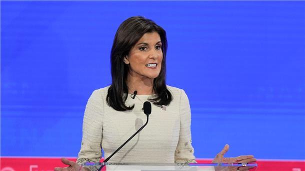 Nikki Haley legte zuletzt in den Umfragen kontinuierlich zu.