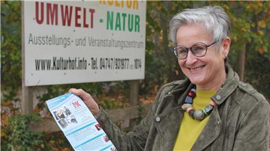 Noch hat Susanne Steiner ihr Lächeln nicht verloren: Die Betreiberin der Kulturhofs Heyerhöfen in Beverstedt hofft darauf, im kommenden Jahr wieder Veranstaltungen anbieten zu können.