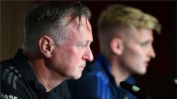 Nordirlands Coach: Deutschland noch Fußball-Supermacht Nordirland ist im Spiel gegen Deutschland Außenseiter.