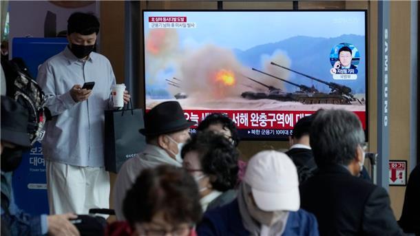 Nordkorea hat nach Angaben des südkoreanischen Militärs erneut eine Rakete abgefeuert.