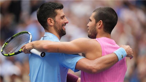 Djokovic hat Grand-Slam-Saison 2026 im Blick Novak Djokovic konnte Carlos Alcaraz im Halbfinale der US Open nicht aufhalten.