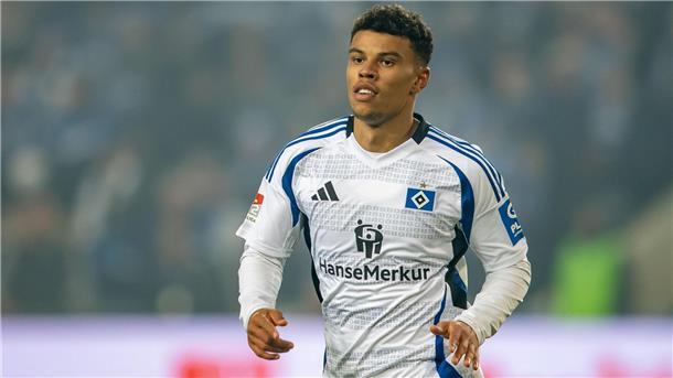 Nur fast weg: HSV-Stürmer Ransford Königsdörffer.