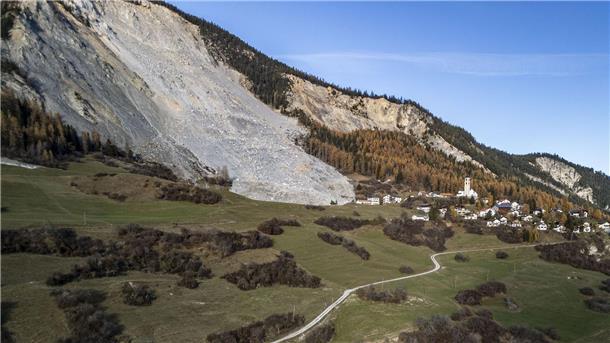 Dorf Brienz droht nach zweiter Evakuierung endgültiges Ende Nur noch 30 von 90 Einwohnern halten an ihrem Dorf Brienz fest. (Archivbild)
