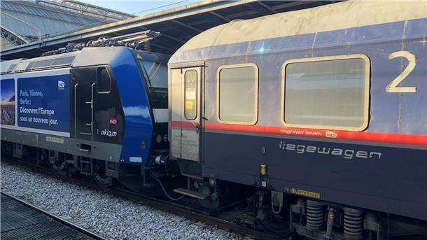 Nur zwei Jahre nach dem Start rollt der Nachtzug zwischen Paris und Berlin möglicherweise schon wieder aufs Abstellgleis (Archivbild). 