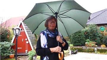Ob drinnen oder draußen - auch das Zuhause von Liane Hodel sieht wie ein schönes Fotomotiv aus.