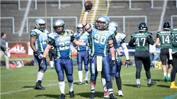 Ob es in diesem Jahr noch Footballspiele mit den Seahawks im Nordseestadion geben wird, ist mehr als fraglich.