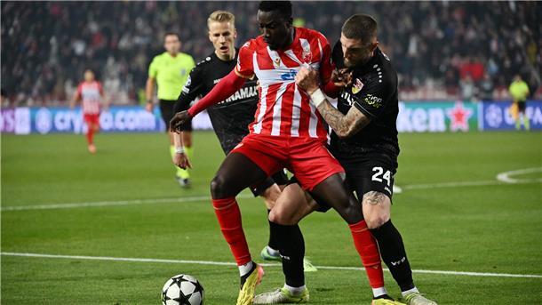 Offensivmann Silas (M.) ist noch bis Sommer vom VfB Stuttgart an Roter Stern Belgrad ausgeliehen.