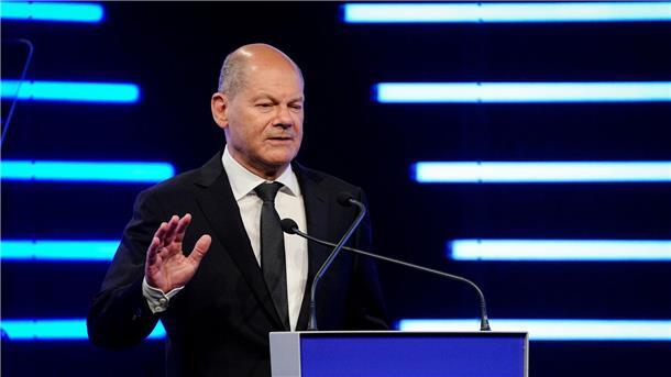 Baubranche kann nicht mit mehr Staatshilfe rechnen Olaf Scholz beim Tag der deutschen Bauindustrie. Nötig sei „Neubau im großen Stil“, sagte der SPD-Politiker.