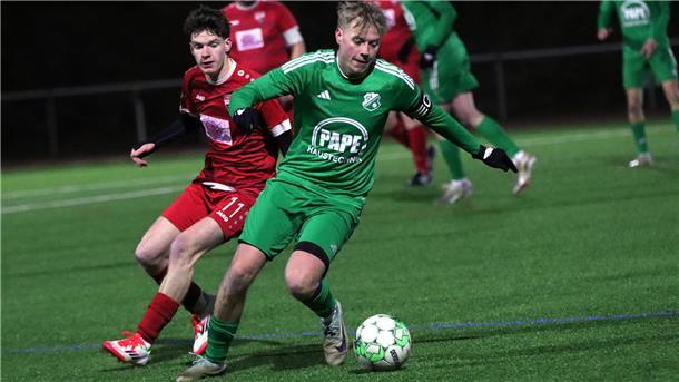 Ole Lemmermann, hier beim 6:0-Testspielsieg gegen den FSV Langwedel-Völkersen, kurbelt das Aufbauspiel des SV Anderlingen an.