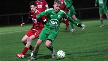 Ole Lemmermann, hier beim 6:0-Testspielsieg gegen den FSV Langwedel-Völkersen, kurbelt das Aufbauspiel des SV Anderlingen an.