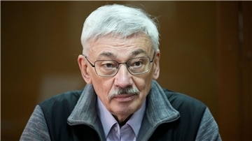 Oleg Orlow von der mit dem Friedensnobelpreis ausgezeichneten Menschenrechtsorganisation Memorial.