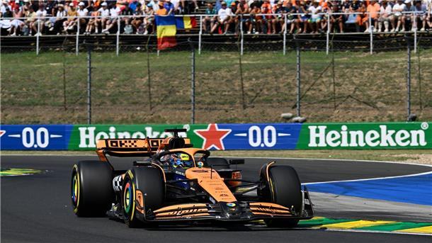 Red-Bull-Zoff mit „kindischem“ Verstappen - Piastri-Premiere Oscar Piastri konztrolliert das Rennen in Ungarn.