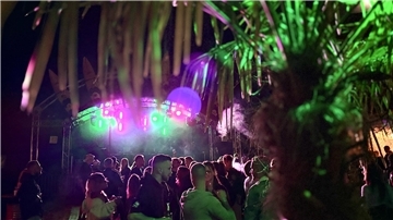 Beachparty.