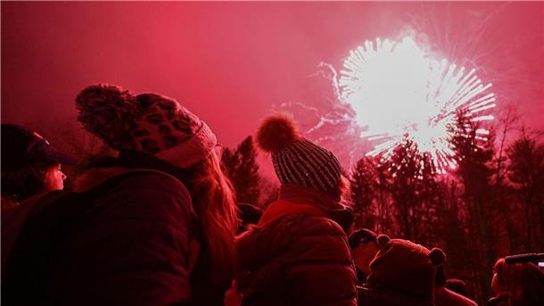 Party-Stimmung in Punxsutawney.