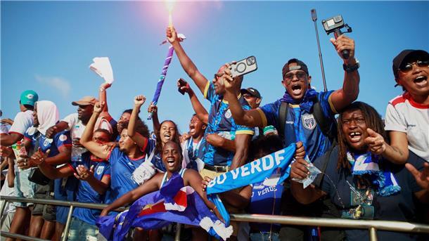 Partystimmung auf der Insel: Kap Verde ist WM-Teilnehmer.