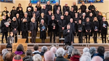 Passionskonzert des Bach-Chores fand unter der Leitung von David Schollmeyer statt.