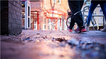 Pennymarkt an der Hafenstraße im Januar 2023. Foto: Hartmann
