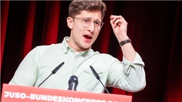 Philipp Türmer gilt als kritisch und links. Es brauche wieder „laute, eigenständige, kurz mutige Jusos“, sagte er.