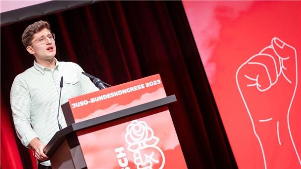 Philipp Türmer, Kandidat Jusos-Bundesvorsitzender.