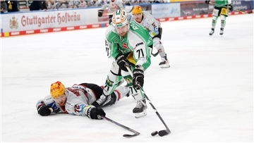 Eishockeyspieler in Aktion