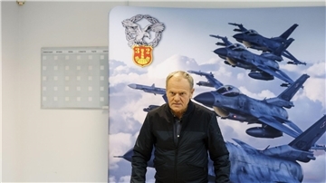 Polens Regierungschef Donald Tusk gab bekannt, dass der Geheimdienst acht mutmaßliche Saboteure gefasst hat. (Archivbild)