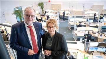 Polizeipräsident Johann Kühme hatte in einem Zeitungsinterview deutliche Worte für die AfD gefunden. (Archivbild)