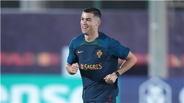 Cristiano Ronaldo läuft