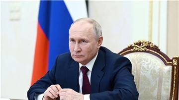 Präsident Wladimir Putin hat sich einem Bericht zufolge die Version der Wagner-Offiziere zu dem Aufstand angehört.