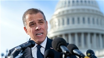Präsidentensohn Hunter Biden vor dem US-Kapitol.