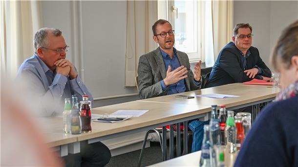 Pressekonferenz zur Magistrats-Reform mit Martin Günthner und den Koalitionären. Foto Scheschonka