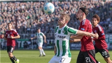 Preußen Münster verliert unglücklich gegen Nürnberg.