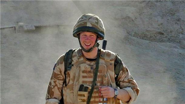 Prinz Harry 2008 als Soldat in Afghanistan.