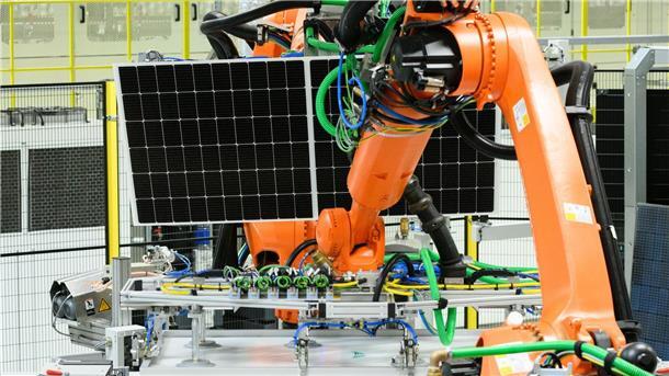 Solarwatt stellt Modulproduktion in Dresden ein Produktion bei Solarwatt in Dresden.