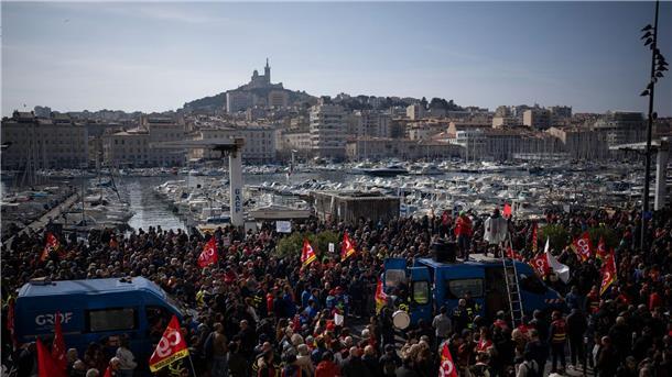 Proteste in Marseille.