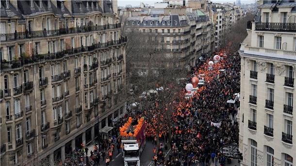 Proteste in Paris.