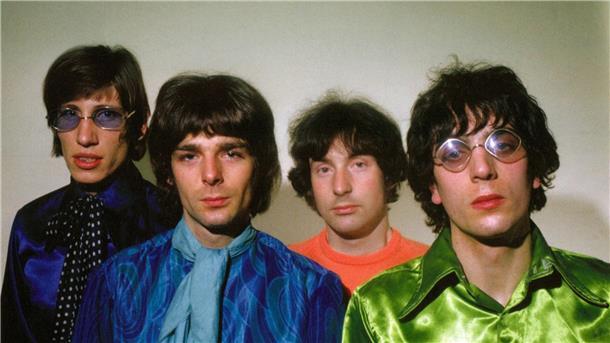 Arte-Doku über Pink-Floyd-Gründer Syd Barrett Psychedelic-Ikonen: Roger Water(l-r), Richard Wright, Nick Mason und Syd Barrett.